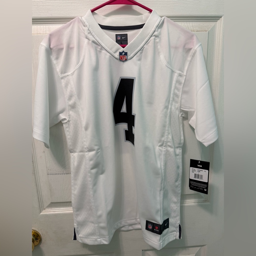 Derek Carr Raiders jersey